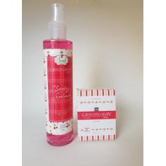 Kit Giovanna Baby De Body Splash E Sabonete Em Barra Cherry