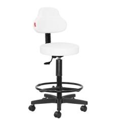 Mocho Alto Estética Branco Plus Cadeira Brasil CB 1586, Branco