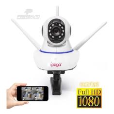 Câmera Segurança Ip 3 Antenas Wireless Sem Fio Wi-fi Hd Voz Knup