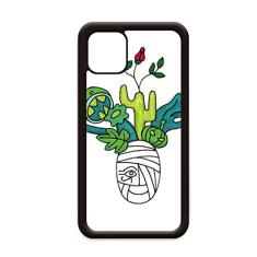 Capa Horus Botany Mummy Plant Cactus para iPhone 12 Pro Max para Apple Mini Mobile Case