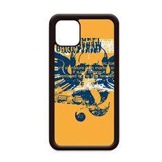 Capa de celular Blue Orange Skull Wings Graffiti Street para iPhone 12 Pro Max para Apple Mini Mobile Case