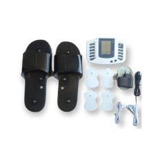 Massageador eletroestimulador corporal portátil com bastão recarregável