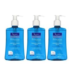 Kit 3 Sabonetes Líquido Facial Nano Hyaluronic Removedor Maquiagem Nup