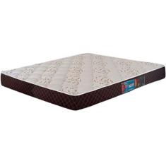 Colchão King Castor Sleep Max D45 193x203x25, King, Marrom