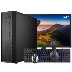 Computador Completo SFF Slim Ark Monitor 24'' Intel Core i7 2600 16GB 