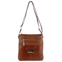 Bolsa transversal de couro Chloe-Feminino