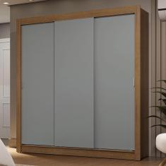Guarda-Roupa Casal 3 Portas de Correr Sublime Madesa