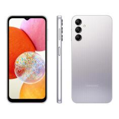 Samsung Galaxy A14 4G (Exynos) Dual SIM 64 GB prata 4 GB RAM, 64GB, Pr