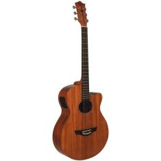 Violao Tagima Dallas Aco Nm - Natural Mahogany