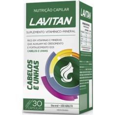 Lavitan cabelos e unhas 30 Capsulas - Cimed