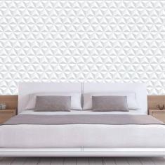 Papel De Parede Triângulos Geométrico 3D Adesivo Sala Quarto