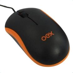 Mini Mouse Com fio Oex Dpi Laranja