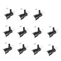 Kit 11 Spot Trilho Perfilado Eletro calha Par20 Bulbo OL4 - Hiperlight