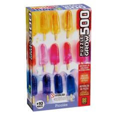 Puzzle 500 Peças Picolés - Grow