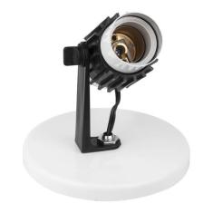 Spot Sobrepor Alumínio Para 1 Lâmpada 60w E27 Enerlux Branco - Lcg Ele