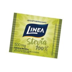 Adoçante Linea 100% Stevia Pó 6G Embalagem 6 Pacotes Com 50 Sachês