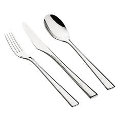 Faqueiro St James New Silhouette Aço Inox - 130 peças