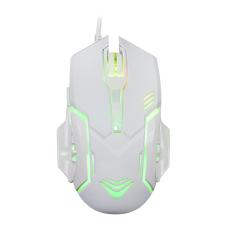 Mouse Gamer EVUS MO-09 USB 2400DPI BRANC