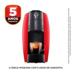 Cafeteira Espresso LOV Vermelha Automática - TRES 3 Corações
