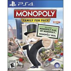 Jogo Monopoly Family Fun Pack - PS4 Ubisoft 2020