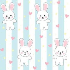 Papel de Parede Rabbit Soft