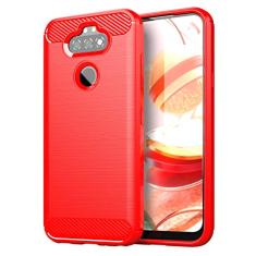 Para telefone LG K31 / Aristo 5 /Aristo 5 / LG Phoenix 5 /Fortune 3 /LG K8X, tecnologia de absorção de choque TPU com moldura elevada protetora para LG K31 / Aristo 5 /Aristo 5 / LG Phoenix 5 /Fortune