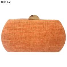 Bolsa Social Clutch Noite / Festa / Casamento / Balada em Rafia 1098 -