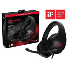 Headset gamer hyperx hx-hscs-bk/la cloud stinger preto
