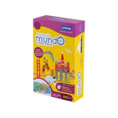 Quebra Cabeça Mapa do Mundo 200 Peças - Toyster