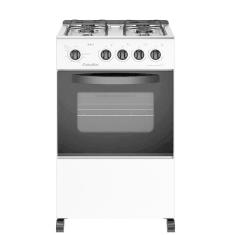 Fog o Bali 4 Bocas Com Mesa Inox 4111 Esmaltec Branco Bivolt