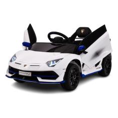 Carrinho Elétrico Infantil Lamborghini Aventador 12V, Carro Esportivo