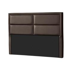 Painel De Cama Box Estofada King New York Courano Marrom - Probel