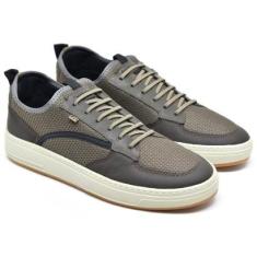 Tênis Sapatênis Ferricelli Cadarço Elástico 58600 Conforto-Masculino