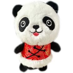 Mini Panda De Pelucia Chaveiro Fofo 14cm