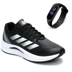 Tênis Masculino Academia Caminhada Corrida Leve Confortavel Kit com Re