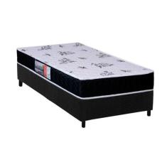Cama Box Solteiro: Colchão Espuma Orthoflex D28 Nápoles + Base CRC Sue