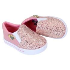 Tênis Slip On Nenê Baby Infantil Menina Charmoso E Delicado-Feminino