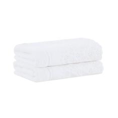 Buddemeyer Jogo de Toalhas Lovely Lavabo Branco 2 peças