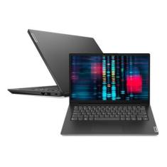 Notebook Lenovo V14, Intel Core I5-1235u, 8GB, SSD 256GB, Tela 14 Full HD, Linux, Preto - 82uls00200
