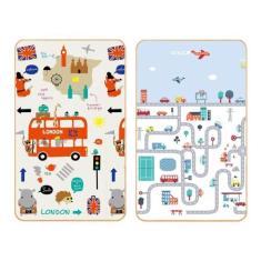 Tapete Infantil Dupla Face Recreio Impermeável 110x180cm - Jolitex, Ci