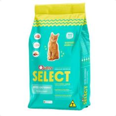 Ração Seca Quatree Select Frango Arroz Gatos Castrados 1 Kg