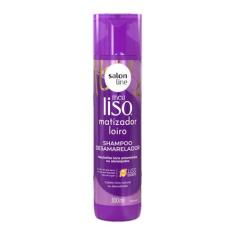 Shampoo Matizador Loiro Meu Liso 300ml Salon Line