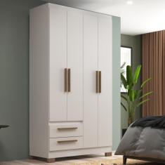 Guarda-Roupa 4 Portas 2 Gavetas Rp2422 Decibal