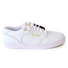 Tênis Hocks Montreal - Branco/Ouro (2024)-Unissex