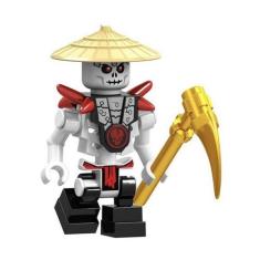 Boneco Blocos De Montar Frakjaw Combate Ninja Go Ninjago - Mega Block 