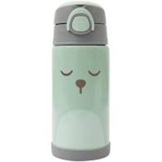 Garrafa Térmica Parede Dupla 400Ml - Gumy Verde Buba