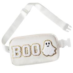 Bolsa Tiracolo PainZieTeg Ghost - Halloween Bege