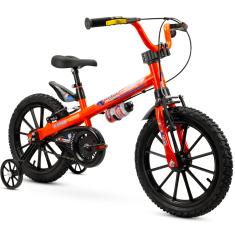 Bicicleta Infantil Aro 16 Extreme Nathor Cor Laranja