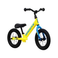 Bicicleta Infantil Groove Balance aro 12 Amarela/Azul/Preto, Colorido