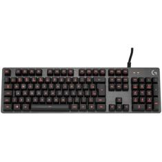 Teclado Mecânico Gamer Logitech G413 Carbon com Layout ABNT2, Iluminaç